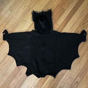 Bat Costume, zip up jacket